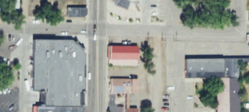 Corner Retail Building with Parking