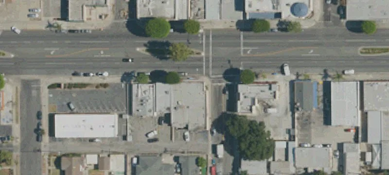 Signalized Corner Retail Building