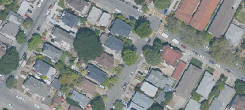Two Adjacent Victorian Apartment Buildings