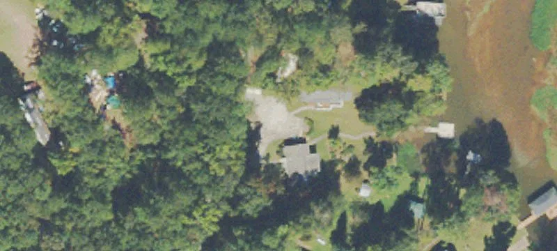 Waterfront Land with Dock Remnants