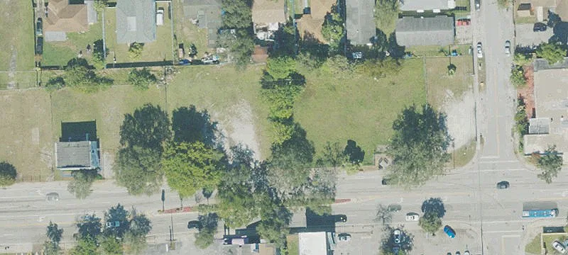 Commercial Land with Two Buildings