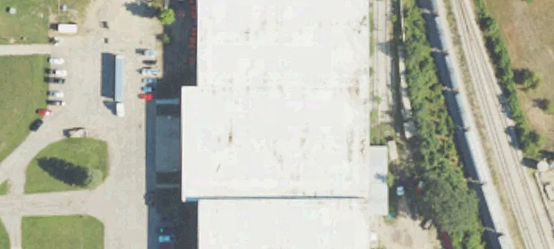 Rail-Served Warehouse with Docks