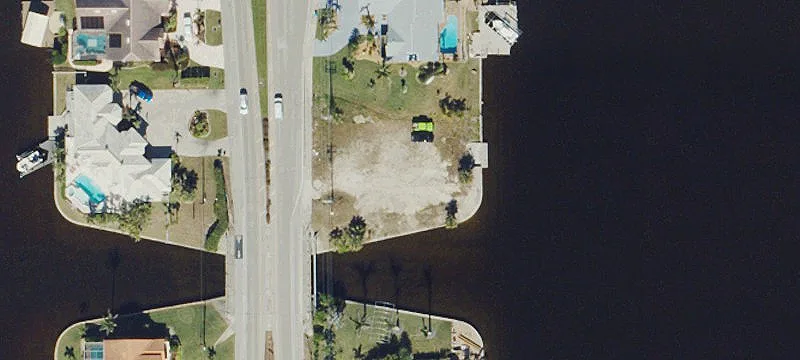 Gulf Access Waterfront Corner Lot