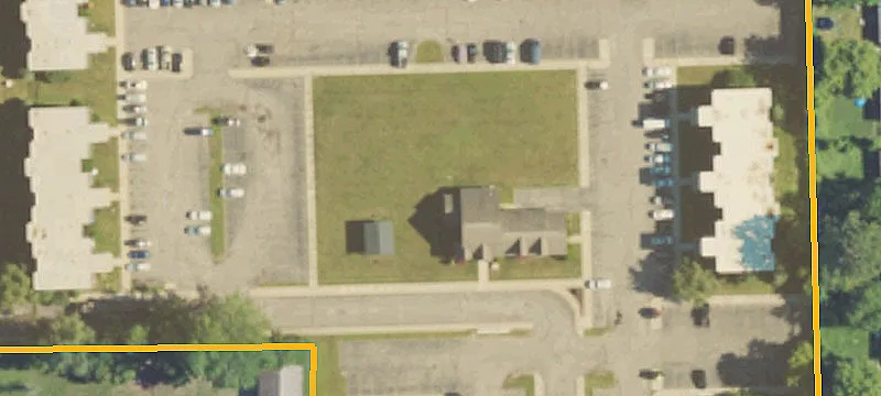 Apartment Building with On-Site Parking
