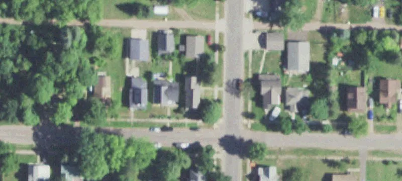 Corner Duplex with Detached Garage
