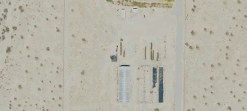 Flat Desert Land Parcel