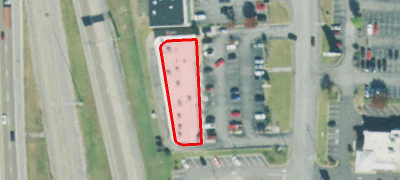 Retail Center Hard-Corner Visibility