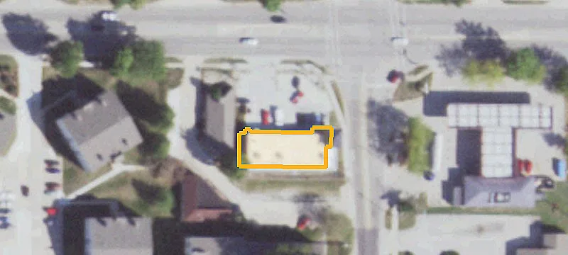 Retail Center at Lighted Intersection