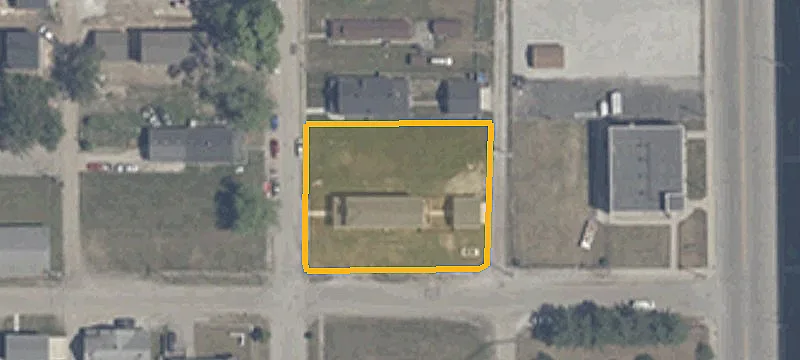 Residential Lot with New Garage