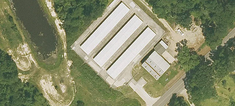 Self Storage Facility with Three Buildings