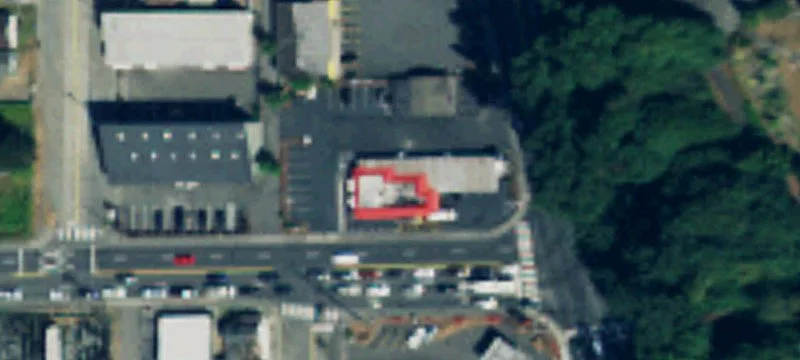 Freestanding Retail Corner Building