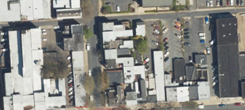 Mixed-Use Building with Flower Shop