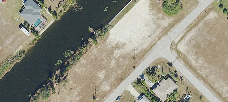 Oversized Waterfront Canal Lot
