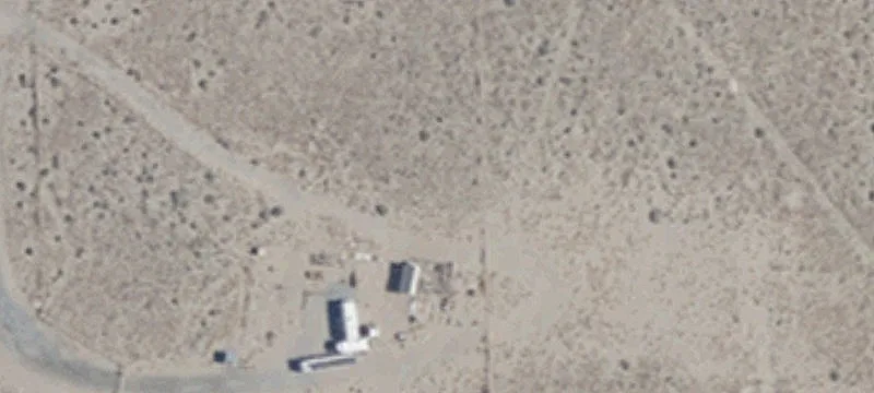 RV Park with Storage Sheds