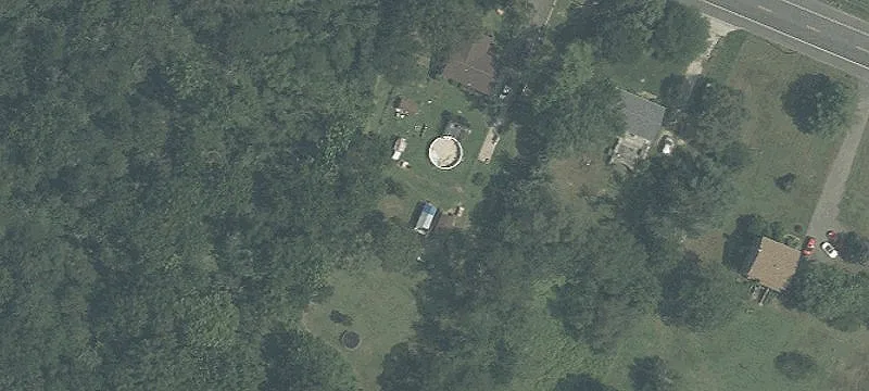 Irregular Wooded Commercial Land