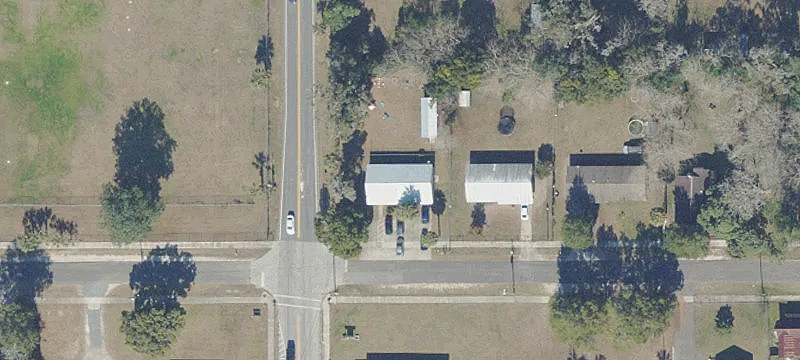 Office Building on Corner Lot