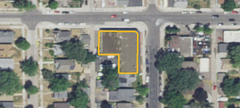 Mixed-Use Corner Retail Center