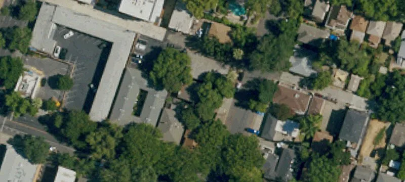 Flag-Shaped Corner Development Land