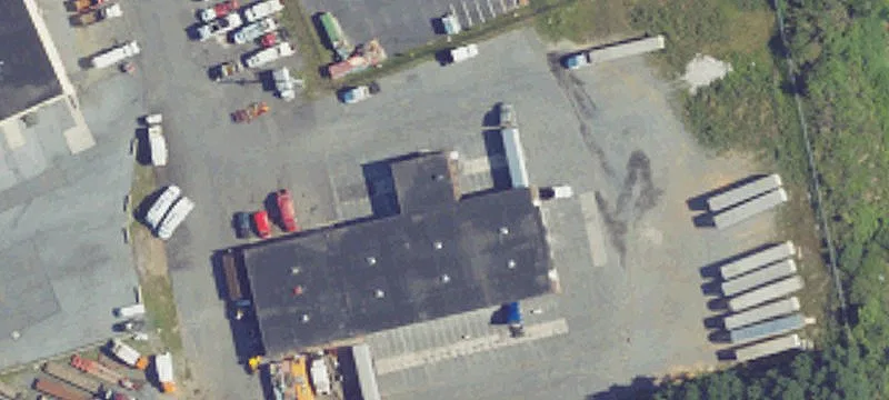 Cross-Dock Truck Terminal with Repair Shop
