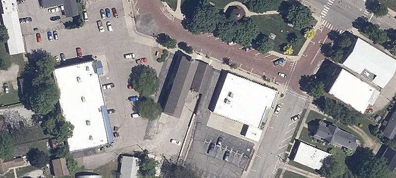 Freestanding Corner Retail Building