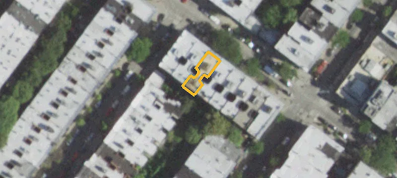 Four-Story Walkup Apartment Building