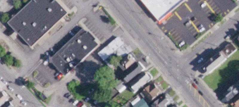 Vacant Laundromat and Restaurant