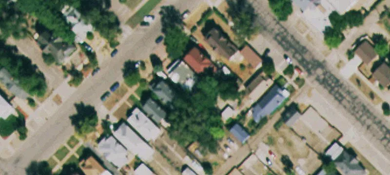 Brick Duplex with Side-by-Side Units
