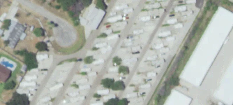 RV Park with Full Hookup Sites