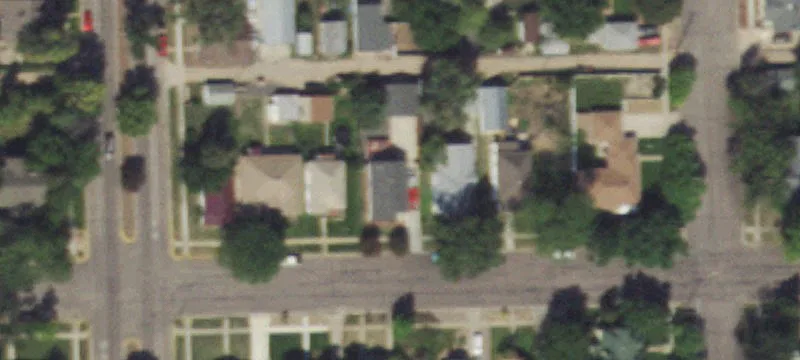 Brick Duplex with Detached Garage