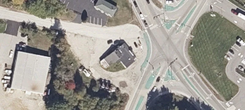 Roadside Convenience Store Building