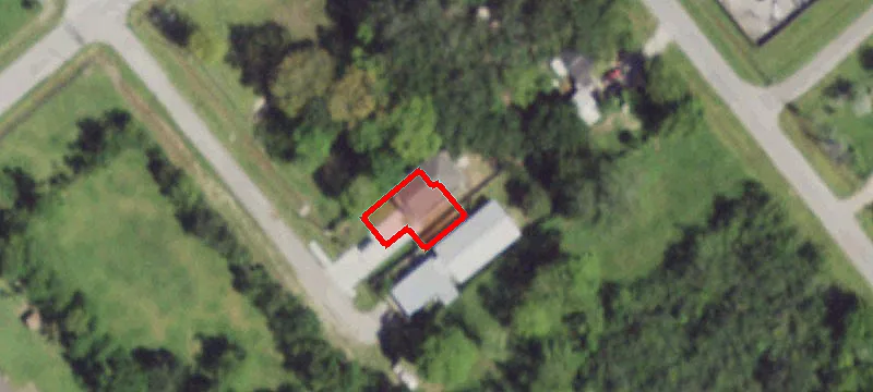 Cleared Double Lot at Intersection