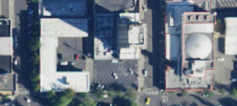 Downtown Office Tower with Parking Garage