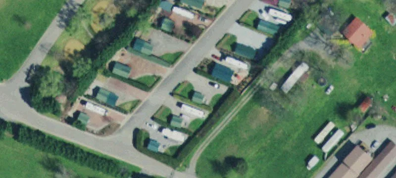 RV Resort Lot with Cabin