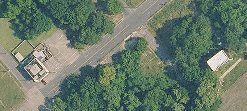 Corner Lot with Concrete Slab