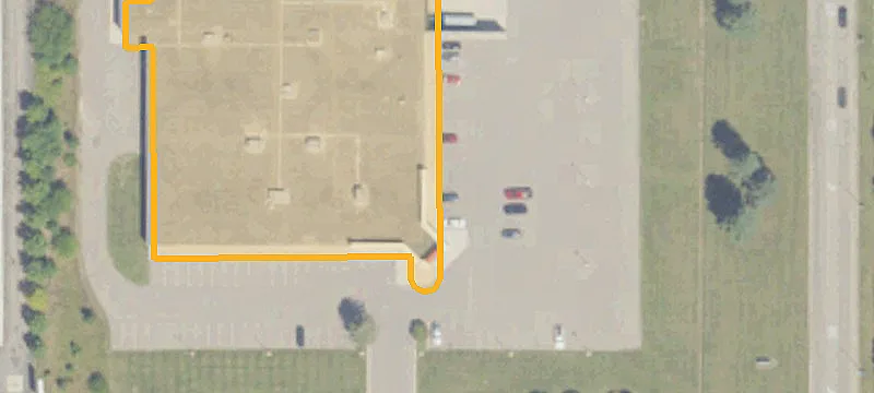 Freestanding Retail Building with Truck Wells