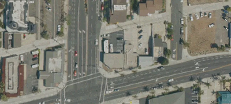 Signalized Corner Office Building