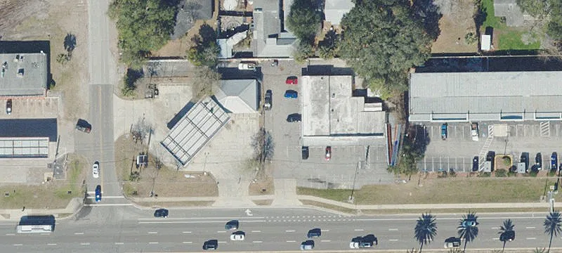 Retail Strip Center with Dual Access
