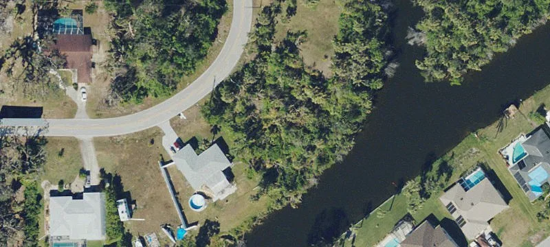 Canal-Front Residential Land Lot