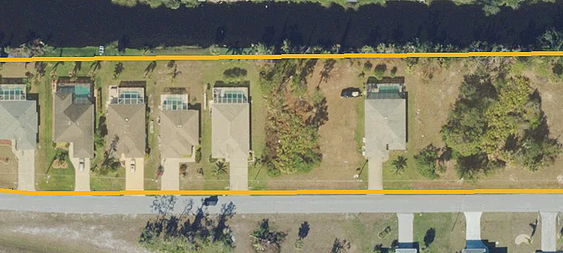 Waterfront Canal Buildable Lot