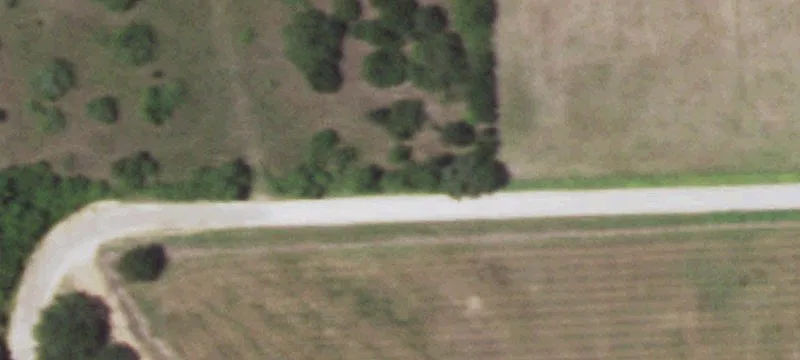 Rural Build Site with Pond