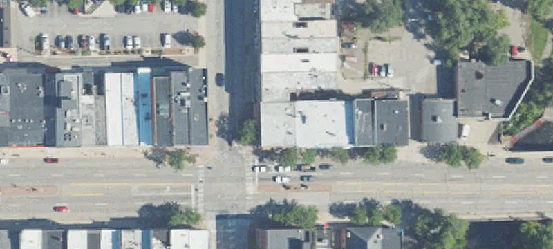 Mixed-Use Corner Building