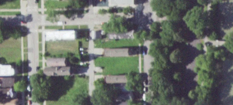 Brick Three-Unit Residential Building
