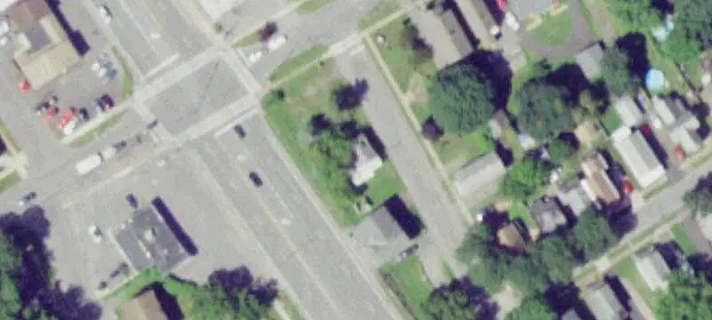 Three-Street Frontage Commercial Land