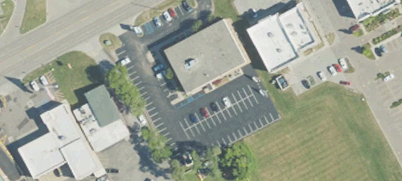 Two-Story Brick Office Building