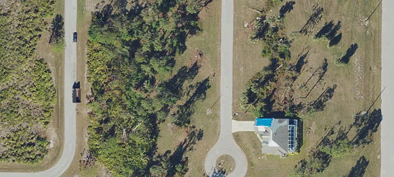 Partially Wooded Residential Lot