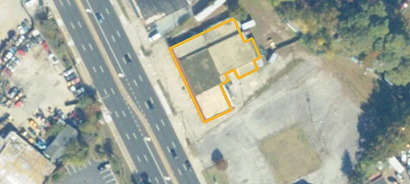 Mixed-Use Building with Fenced Parking