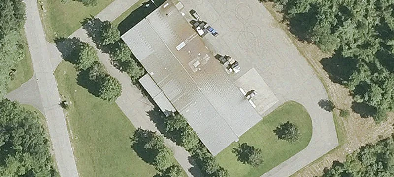 Industrial Warehouse with Loading Docks