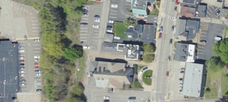 Brick Office Building with Separate Buildings