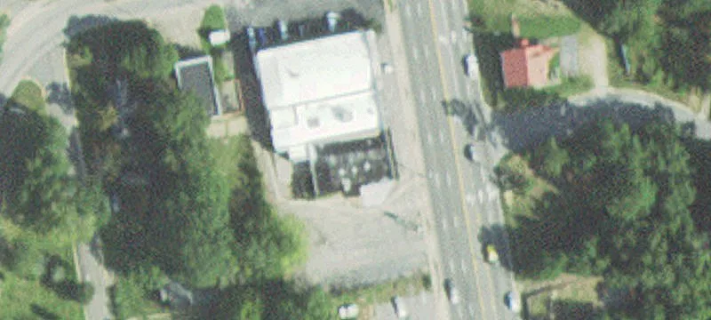 Corner Building with Drive-Thru