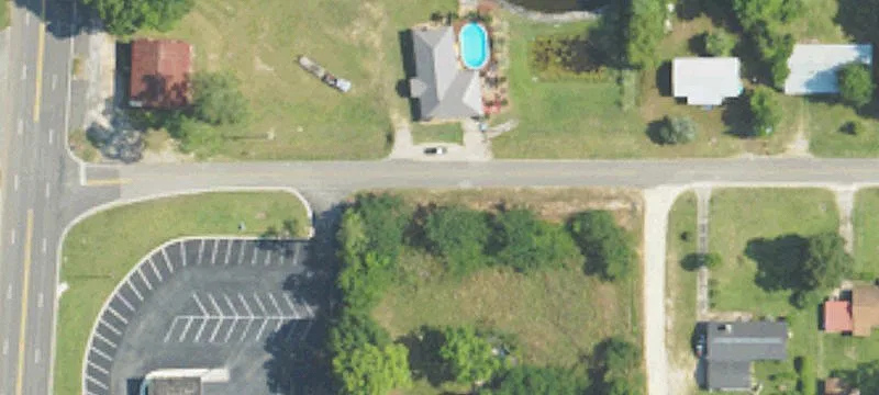 Cleared Vacant Land with Wooded Area